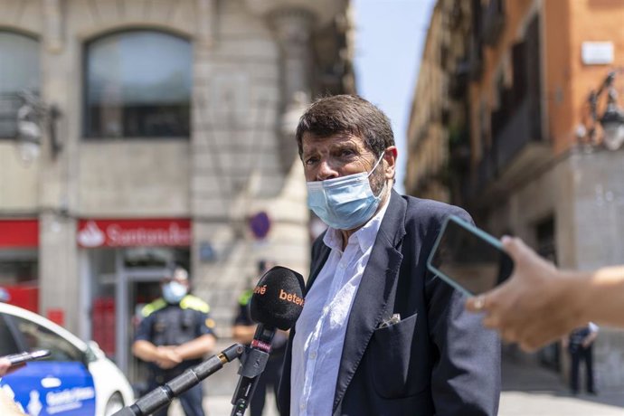 El teniente de alcalde de Prevención y Seguridad del Ayuntamiento de Barcelona, Albert Batlle. ARCHIVO.