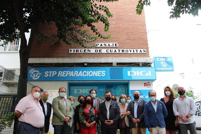 Rotulan una vía de Los Remedios como Pasaje Virgen de Cuatrovitas