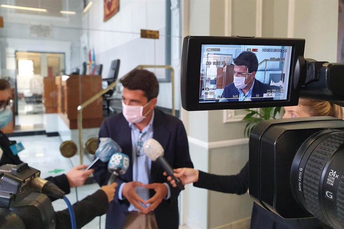 Archivo - Mazón en la diputación 