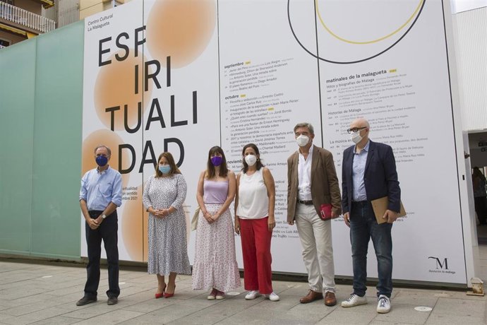 Presentación de las actividades de otoño del Centro Cultural La Malagueta de la Diputación de Málaga