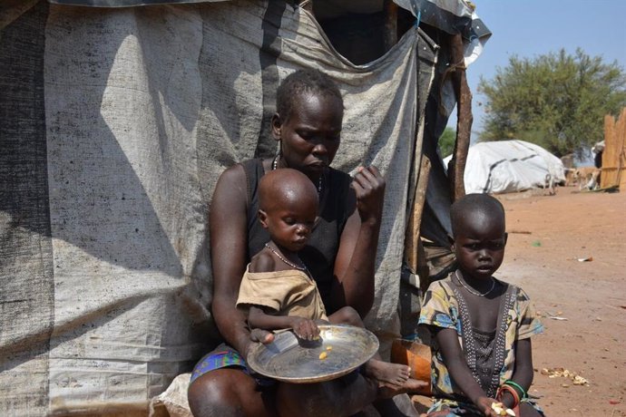 Hambruna en Sudán del Sur.