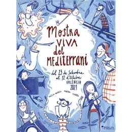 Cartel de la Mostra Viva del Mediterrani