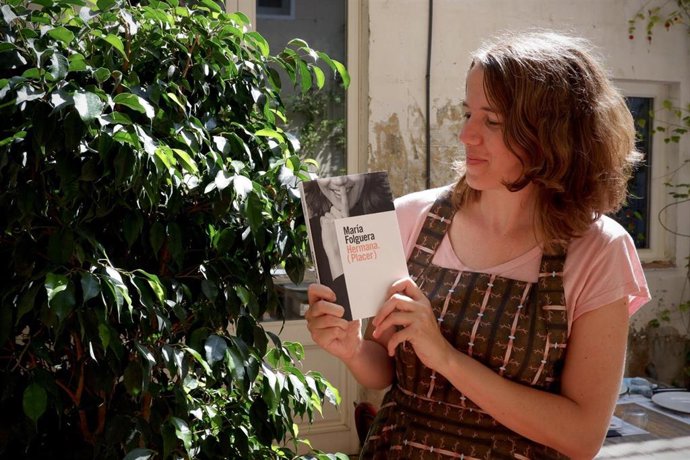 La autora María Folguera