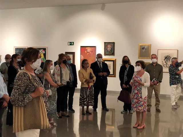 Inauguración de la exposición.