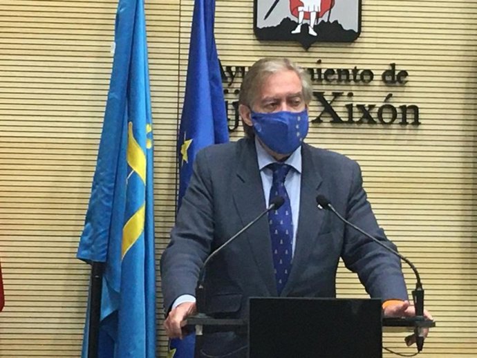 Archivo - Alberto López-Asenjo, portavoz del PP en Gijón