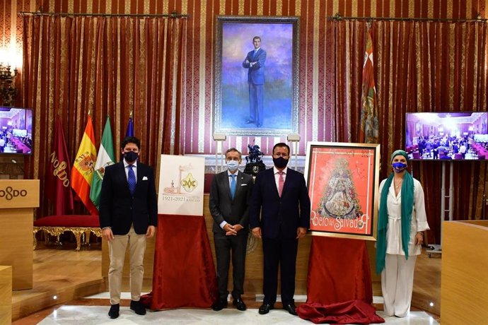 Acto de presentación en el Ayuntamiento de Sevilla