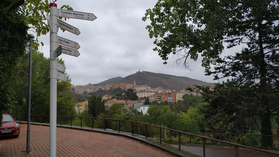 Tótems informativos en Cuenca.