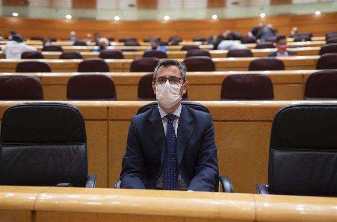 El ministro de la Presidencia, Relaciones con las Cortes y Memoria Democrática, Félix Bolaños. Foto de archivo.