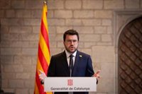 Aragonès abre la puerta a aplicar el Pasaporte Covid cuando haya repuntes