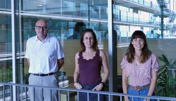 Los investigadores Rafael de la Torre, Laura Forcano y Natlia Soldevila-Domnech han participado en el estudio