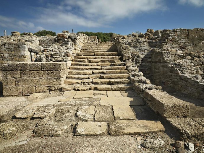 Foro romano de Carteia, en San Roque.