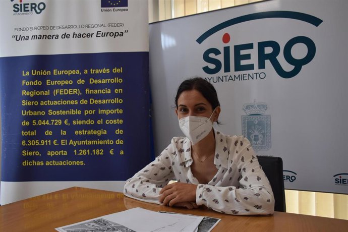 El concejala de Desarrollo y Promoción Económica, Patrimonio, Servicios Públicos Digitales E Innovación de Siero, Aida Nuño.