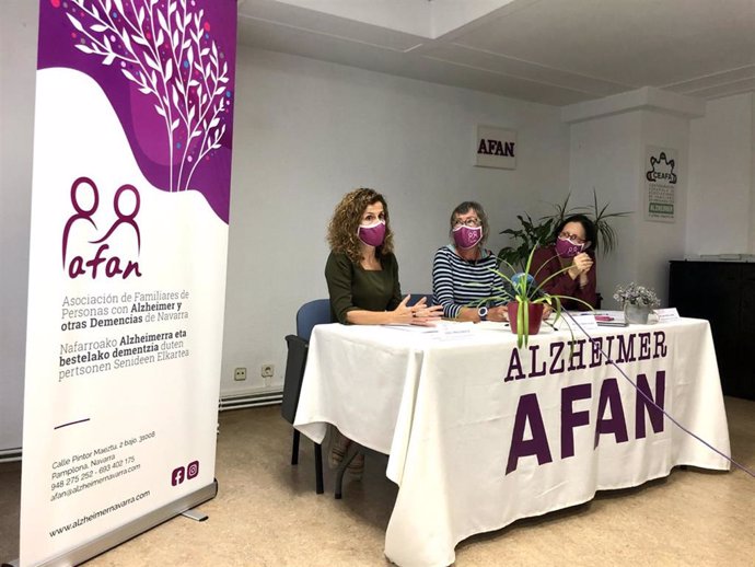 Representantes de AFAN ofrecen una rueda de prensa