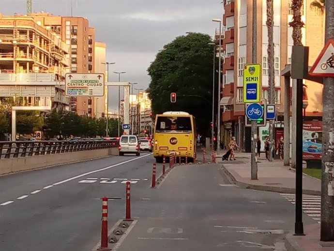 Autobús en Murcia