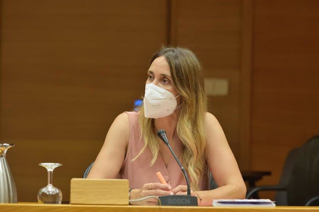 La diputada y portavoz de Compromís en la Comisión de Derechos Humanos en las Corts Valencianes, Cristina Rodríguez