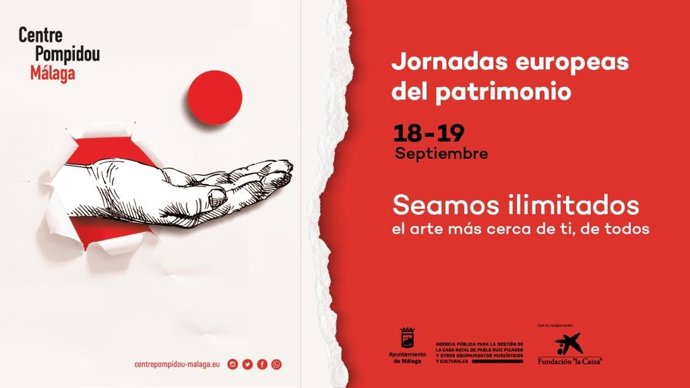 El Centre Pompidou Málaga se une a la celebración de las Jornadas Europeas de Patrimonio