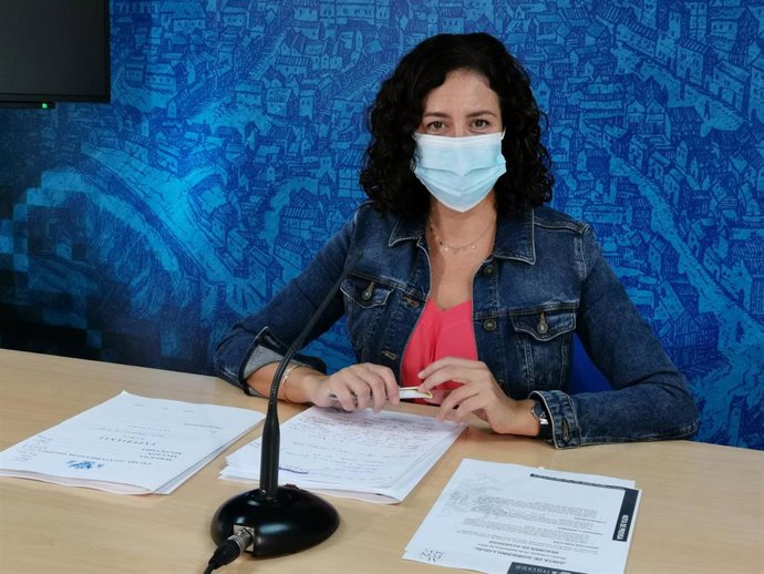 La portavoz del Gobierno local de Toledo, Noelia de la Cruz.