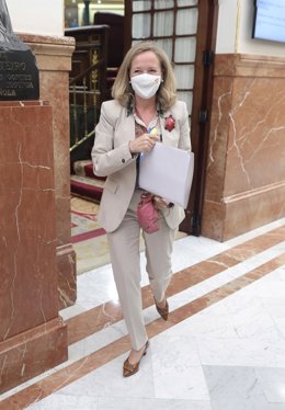 La vicepresidenta primera y ministra de Asuntos Económicos y Transformación Digital, Nadia Calviño