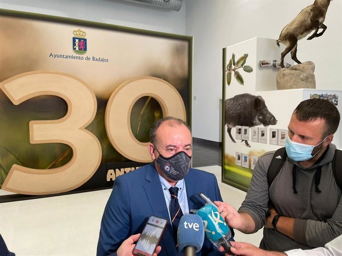 El presidente de la Real Federación Española de Caza (RFEC), Manuel Gallardo.