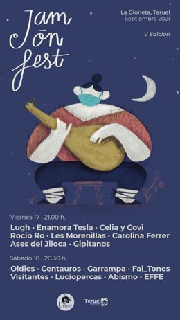 Cartel anunciador del Jam-On-Fest