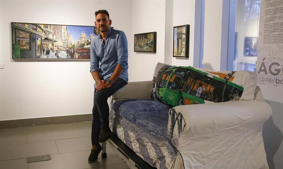 El artista cordobés Javier Bassecourt.