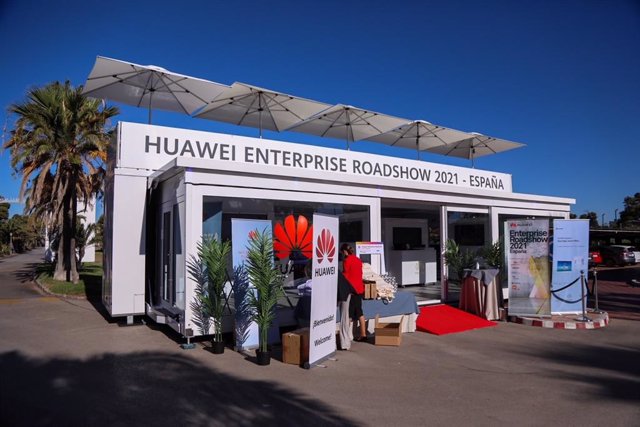 Huawei se echa a la carretera para presentar sus productos para empresas en España