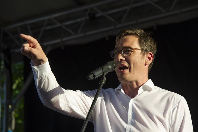 El alcalde de Budapest, Gergely Karacsony.