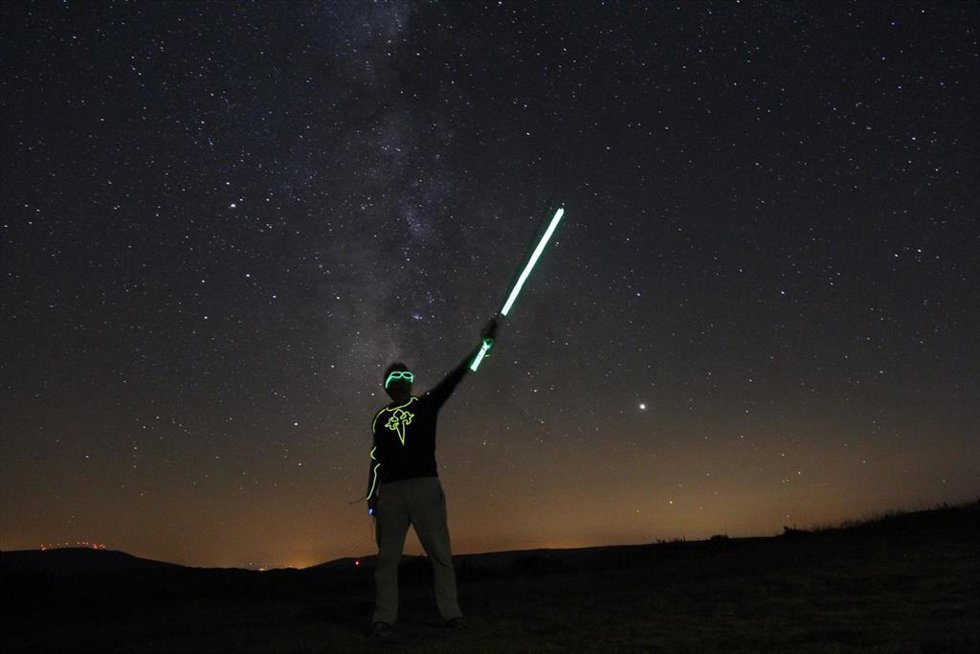 Archivo - Iniciativa 'O Camiño das estrelas. As estrelas do Camiño', dentro de 'O Teu Xacobeo'.