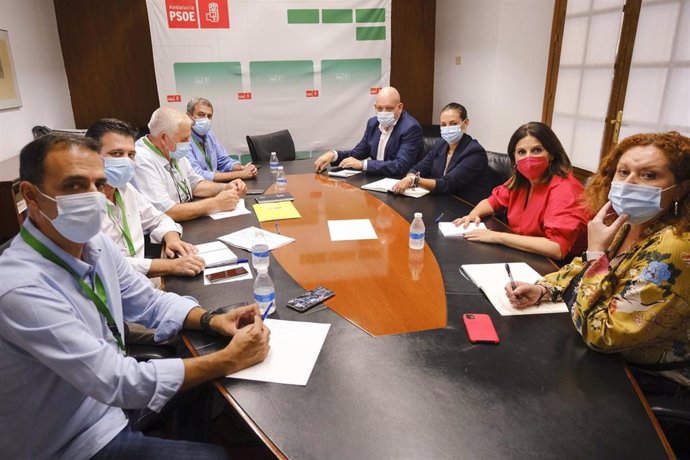 Reunión del PSOE-A con representantes del campo andaluz