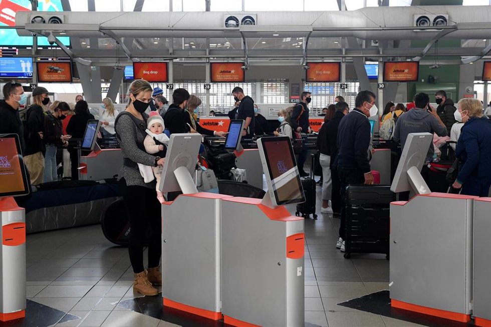 Archivo - Aeropuerto de Sidnéy durante la pandemia de coronavirus