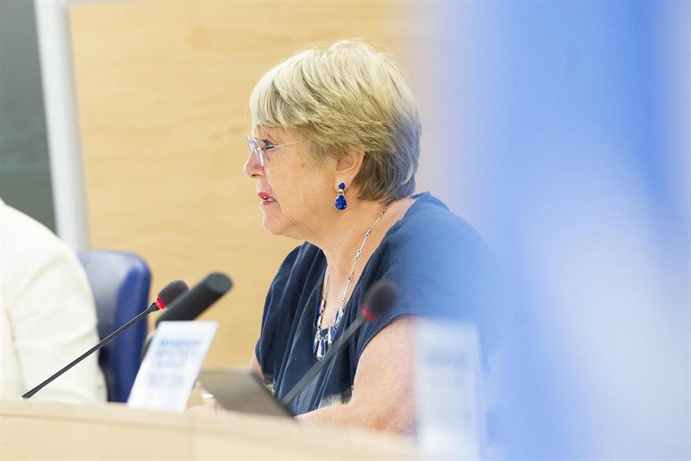 La Alta Comisionada de Naciones Unidas para los Derechos Humanos, Michelle Bachelet.