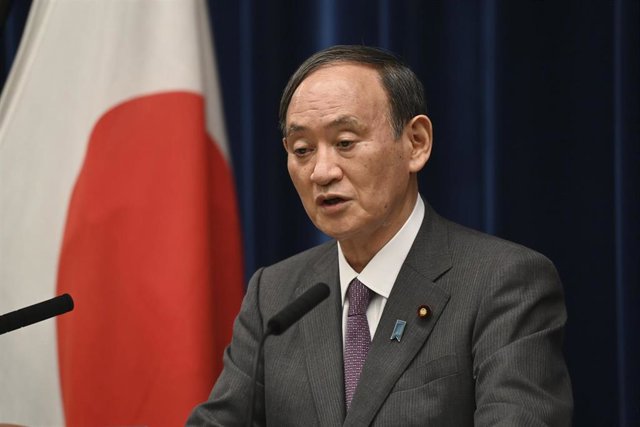 El primer ministro de Japón, Yoshihide Suga.