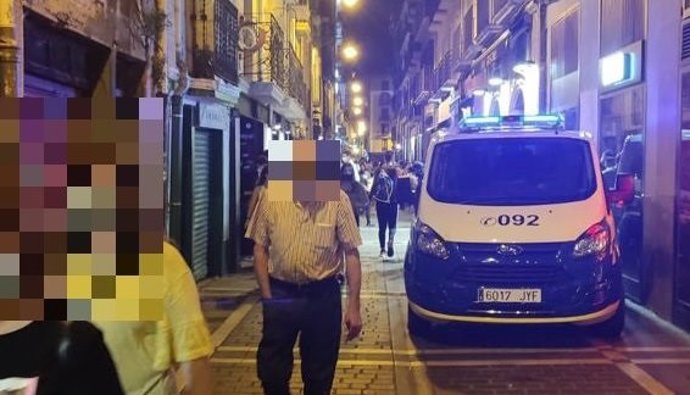 Imagen del Casco Viejo de Pamplona.