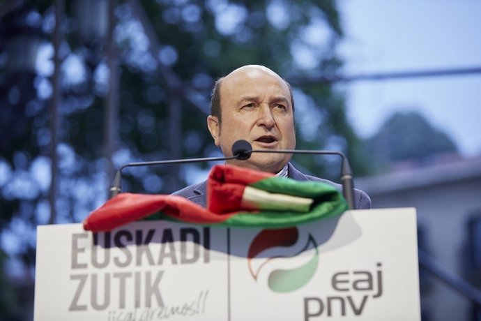 Archivo - El presidente del EBB del PNV, Andoni Ortuzar