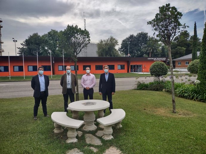 El director general de Industria, Daniel Alvear, en Dynasol