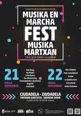 Cartel de Musika en Marcha Fest