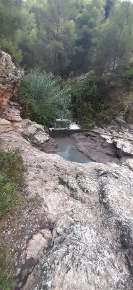 Imagen de la poza de Somogil