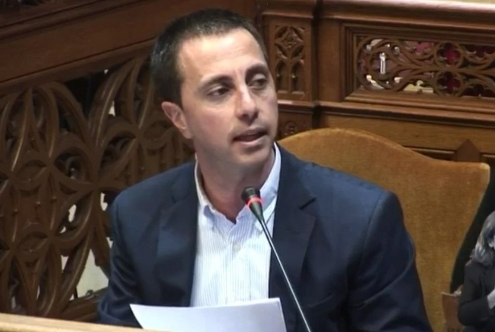 Archivo - El portavoz del PP en el Consell de Mallorca, Lloren Galmés.