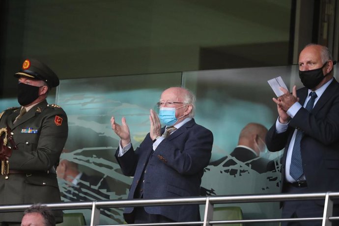 El presidente de Irlanda, Michael D. Higgins.
