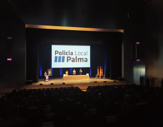 Acto de la 'Diada' de la Policía Local de Palma.