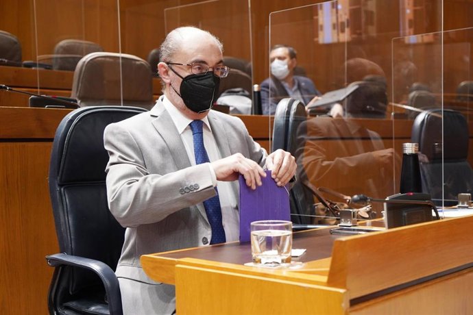 Archivo - Foto de archivo del presidente del Gobierno de Aragón, Javier Lambán.