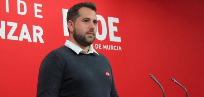 El secretario de organización del PSRM-PSOE, Jordi Arce