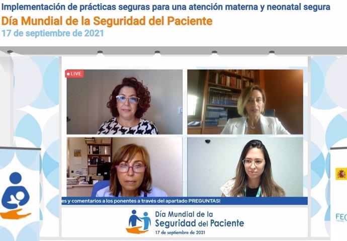 Andalucía premiada por sus prácticas seguras en atención materna y neonatal