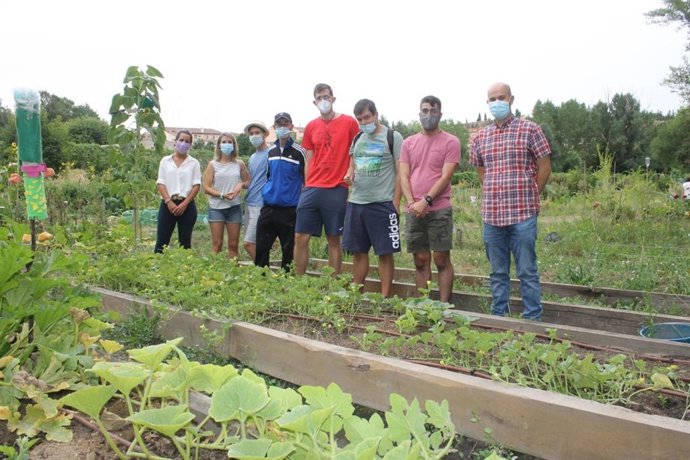 Jóvenes de la asociación Autismo Segovia.