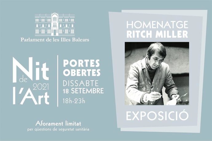 El Parlament balear acoge la exposición de Ritch Miller.