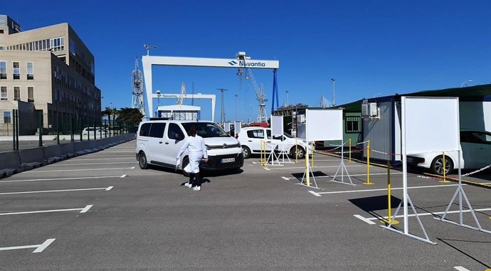 Archivo - Cádiz.-Coronavirus.- La Junta firma un acuerdo de colaboración con Navantia para vacunar en el astillero de Puerto Real