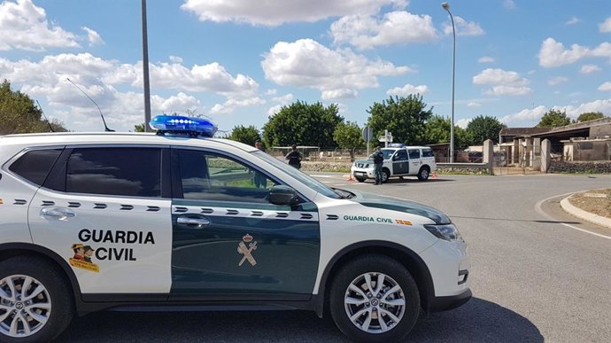 Coche de la Guardia Civil.