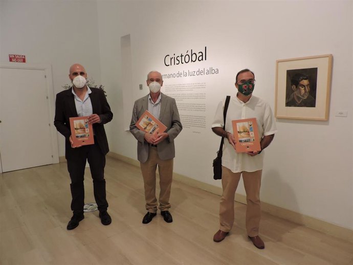 Presentación en La Casa de la Provincia de la muestra antológica sobre Cristóbal Aguilar.