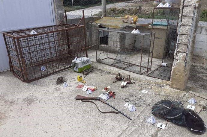 Materiales incautados