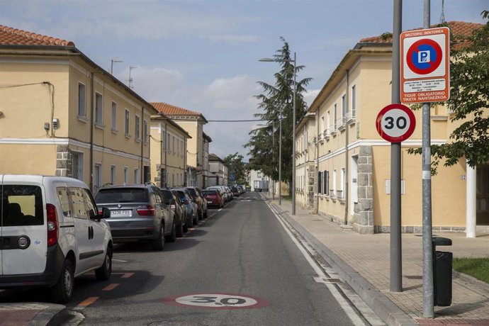 Una calle de la Txantrea